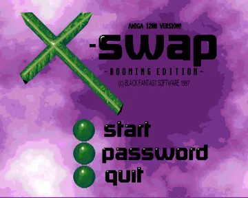 X-Swap - Booming Edition (AGA) screen shot title